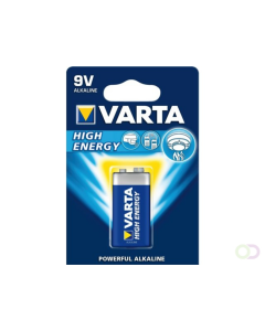 VARTA 9V Alkaline Batterij - High Energy Varta 4922