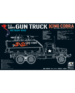1/35 US Army Gun Truck "King Cobra", M113 + M54 AFV-Club 35323
