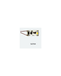 LED lichtstrip, cabine, 1 LED, „warm-wit“, 15,0mm x 6,9mm x 2,3 mm ESU 50704