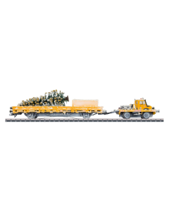 H0 DB Märklin Kerst-Special: 2-weg Unimog "Kerstboomtransport" | MFX + Sound Marklin 39942