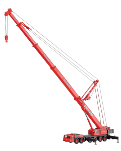 H0 DEMAG AC 665 mobiele kraan met Superlift inrichting Kibri 13014