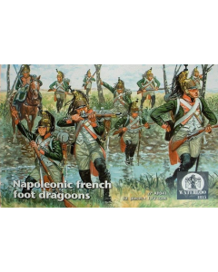 1/72 Napoleonic French foot Dragoons Waterloo AP041