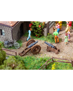 H0 Historische kanonnen, 3 stuks Faller 180336