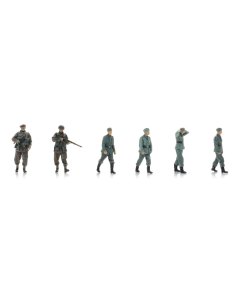 1/72 WM Krijgsgevangenen + Britse para's (6x) (ready made) Artitec 5720008