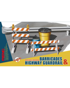 1/35 Barricades & Highway Guardrail Meng SPS013