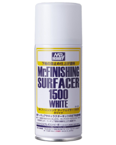 Mr. Finishing Surfacer 1500 White Spray 170ml - B529 Mr. Hobby B529