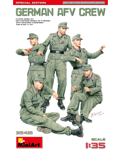 1/35 German AFV Crew WWII, special edition MiniArt 35415