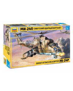 1/48 MIL Mi-24P Soviet Attack Helicopter Zvezda 4812