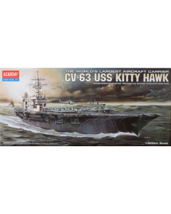 1/800  USS  CVN-63  Kitty  Hawk Academy 14210