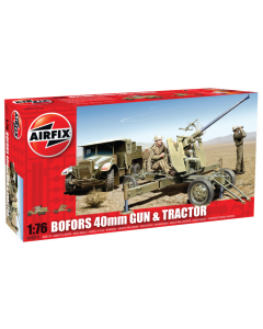 1/76 Bofors 40MM Gun & Tractor Airfix 02314V