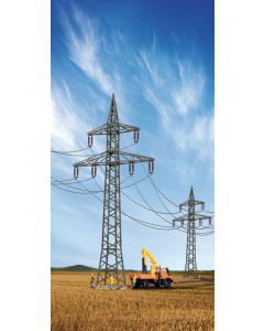 H0 Hoogspanningsmasten, 4 stuks Kibri 38533