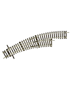 H0 Roco-Line boogwissel rechts BWr2/3 handbediend, R2 R358mm 30° Roco 42465