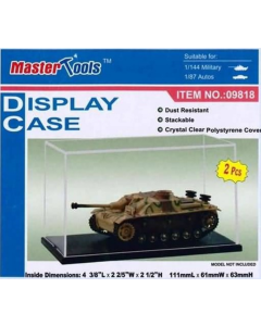 Master Tools: Display Case 111 x 61 x 63mm, 2 stuks Trumpeter 09818