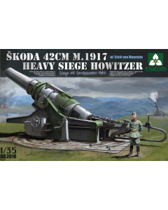 1/35 Skoda M.1917 42cm Howitzer Takom 2018