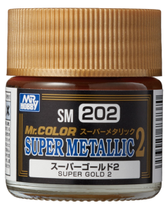 Mr. Color (SM) Super Fine Gold 2 10ml Mr. Hobby SM202