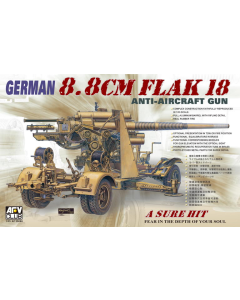 1/35 8.8cm FLAK 18 Anti-Aircraft Gun AFV-Club 35088
