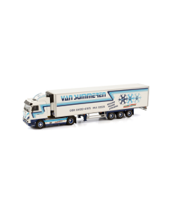 1/50 Van Summeren, Scania 3 series Streamline 4x2 w/Reefer Trailer - WSI 01-3996 WSI 013996