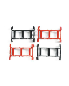 H0 Frames met spatborden voor lage trucks, 4 stuks Herpa 052313