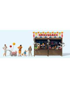 H0 Kermiskraam Speelgoed Klaar Preiser 24692