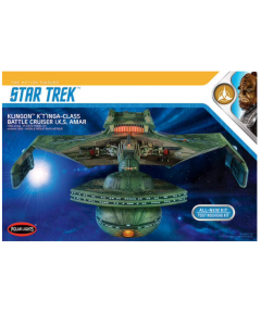 1/350 Star Trek Klingon K't'inga-Class Battle Cruiser I.K.S. Amar Polar Lights 950