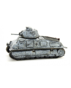 H0 RM Somua 1935 S Beutefahrzeug, Winteruitvoering - Artitec 387.69-WT Artitec 38769WT