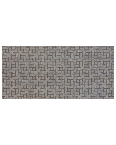 H0 3D-kartonplaat "Moderne bestrating" 25 x 12,5 cm Noch 56722