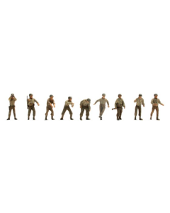 H0 US Artillery bemanning M 12 9 fig Artitec 38790