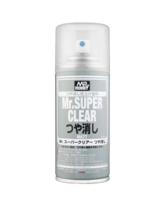 Mr. Super Clear Flat Spray 170ml Mr. Hobby B514