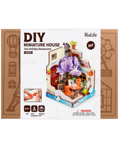 Rolife DIY Miniature House - Sea Holiday Restaurant Robotime DS039