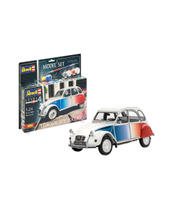 OUTLET - 1/24 Citroën 2CV Cocorico, Model Set Revell 67653