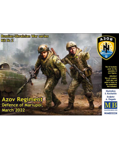 1/35 Azov Regiment "Defence of Mariupol, March 2022", Russian-Ukrainian War Series, No.2 Master Box 35224