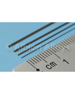 Nikkel Zilver Buis 1.0mm, 2 stuks Albion Alloys NST10