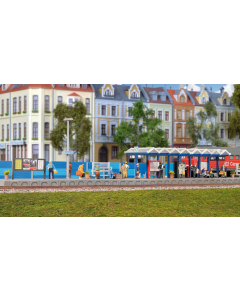 H0 S-Bahnperron Nürnberger Strasse Kibri 39563