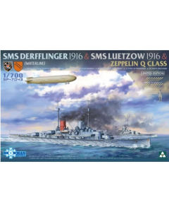 1/700 Derfflinger & Lützow & Zeppelin Q Class, waterline (Limited Edition) Takom SP7043