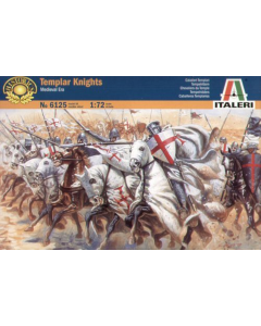 1/72 Templar Knights Medieval Era, Middle Ages Italeri 6125