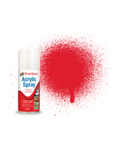 Nr.19 - Rood Acrylic Spray, Glans 150ml Humbrol D6019