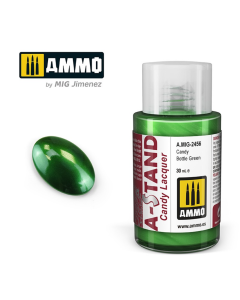 AMMO A-Stand Candy Bottle Green (Alclad ALC707) 30ml AMMO by Mig 2456
