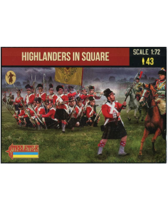 1/72 Highlanders in square Strelets-R 287
