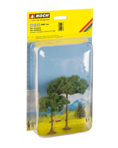 H0 Dennen 8,5 cm en 11,5 cm hoog Noch 21992