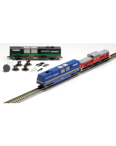 N Tomix Rail Reinigingswagen / Stofzuiger, blauw Tomytec 976425
