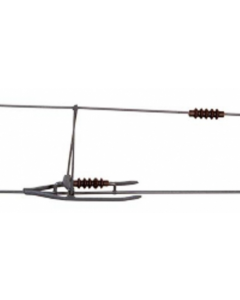 H0 Professionele rijdraadscheider, compleet met hanger #183, 2 stuks Sommerfeldt 139