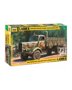 1/35 L4500A 4,5T German Heavy 4WD Cargo Truck (WWII) Zvezda 3596