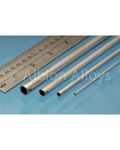 Aluminium Buis 3.0mm x 0.45mm x 305mm, 4 stuks Albion Alloys AT3M