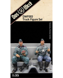 1/35 Faun L900 Crew Figure Set - Das Werk F003 Das Werk F003