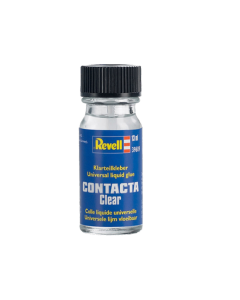 Contacta Clear (20gr), Lijm met Kwast voor Transparante Onderdelen Revell 39609