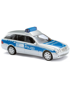 H0 MB E-Klasse T, Polizei 'Einsatz fuer Sicherheit' Busch 49464