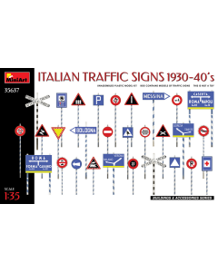 1/35 Italian Traffic Signs 1930-40's MiniArt 35637