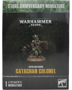 Warhammer STORE ANNIVERSARY MINIATURE Astra Militarum | Catachan Colonel Warhammer 99120105085