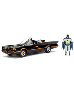 1/24 Batmobile 1966 Classic + Batman & Robin figuur Jada 253215001