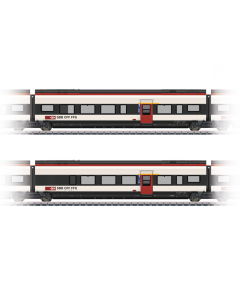 H0 SBB Uitbreidingsrijtuigen Set 3 voor RABe 501 Giruno, 2-delig Marklin 43463